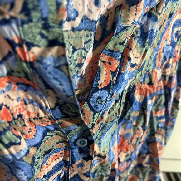 Northern Reflections Multicolor Patterned Blouse - Picture 7 of 14